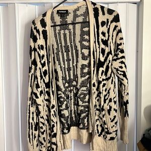 [Express] EUC Animal Print Cardigan